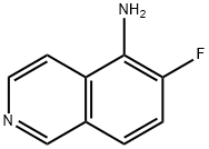 5-Isoquinolinamine,6-fluoro-(9CI) Structure