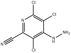 2-Pyridinecarbonitrile, 3,5,6-trichloro-4-hydrazinyl-