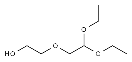 Ethanol, 2-(2,2-diethoxyethoxy)- Structure