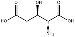 D-erythro-3-hydroxyglutamic acid, 6208-99-7, 结构式