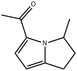 Ketone, 2,3-dihydro-3-methyl-1H-pyrrolizin-5-yl methyl (7CI,8CI) 结构式