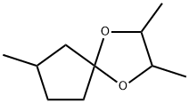 1,4-Dioxaspiro[4.4]nonane,2,3,7-trimethyl-(9CI) Structure