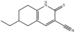 3-Quinolinecarbonitrile,6-ethyl-1,2,5,6,7,8-hexahydro-2-thioxo-(9CI)|