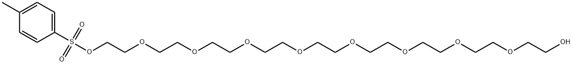 九乙二醇单对甲苯磺酸酯 结构式