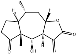 6α-Hydroxy-2,3-didydroaromaticin Struktur