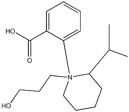 3-(2-Isopropylpiperidino)propyl=benzoate,63916-94-9,结构式