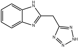 1H-Benzimidazole,2-(1H-tetrazol-5-ylmethyl)-(9CI) Structure