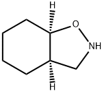 (3aR,3aα,7aα)-オクタヒドロ-1,2-ベンゾイソオキサゾール 化学構造式