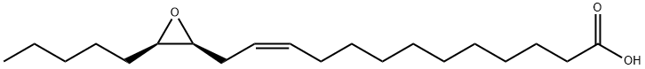 (Z)-13-[(2S,3R)-3-Pentyloxiran-2β-yl]-11-tridecenoic acid Structure