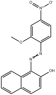 溶剂红 13, 6410-21-5, 结构式