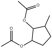 1,2-Cyclopentanediol,3-methyl-,diacetate(6CI,9CI) Structure
