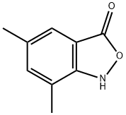 2,1-Benzisoxazol-3(1H)-one,5,7-dimethyl-(9CI) Structure