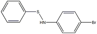 Benzenesulfenamide, N-(4-bromophenyl)- Structure