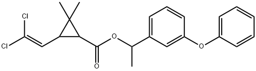 Permetrinobic acid ethyl ester Struktur