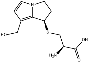 7-cysteinyldehydroretronecine Struktur