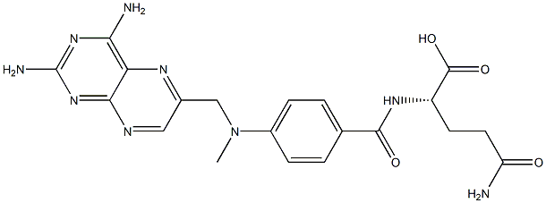 methotrexate-gamma-monoamide Struktur
