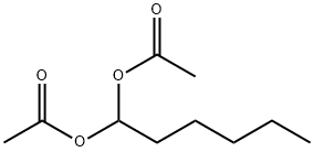 1,1-Hexanediol, 1,1-diacetate 化学構造式