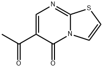 6-乙酰基-5H-噻唑并[3,2-A]嘧啶-5-酮, 65692-03-7, 结构式