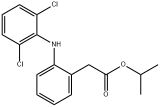 Diclofenac Isopropyl Ester Structure