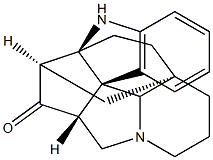 (2R,3R,5R,11S)-3,11-Methanoaspidofractinin-22-one 结构式