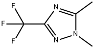 1H-1,2,4-Triazole, 1,5-dimethyl-3-(trifluoromethyl)- 结构式