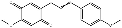 S-4,4-DIMETHOXY-DALBERGIONE Struktur