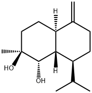 10(14)-Cadinene-4,5-diol Structure