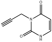 2,4(1H,3H)-Pyrimidinedione,3-(2-propynyl)-(9CI) Struktur