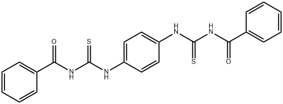 Benzamide, N,N'-[1,4-phenylenebis(iminocarbonothioyl)]bis-