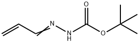 Hydrazinecarboxylic acid, 2-?(2-?propen-?1-?ylidene)?-?, 1,?1-?dimethylethyl ester Struktur
