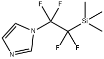 1-(1,1,2,2-四氟-2-(三甲基甲硅烷基)乙基)-1H-咪唑, 722491-59-0, 结构式
