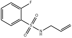 2-氟-N-(丙-2-烯-1-基)苯-1-磺酰胺,730986-28-4,结构式