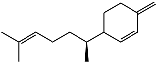 sesquiphellandrene,3-(1,5-dimethyl-4-hexenyl)-6-methylene-cyclohexene Structure