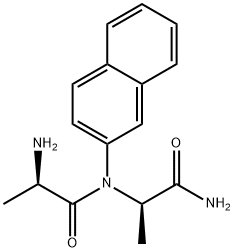 H-D-Ala-D-Ala-βNA · HCl Structure