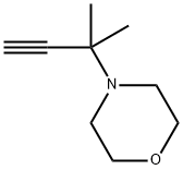 Morpholine,  4-(1,1-dimethyl-2-propynyl)-  (6CI,8CI,9CI) Struktur