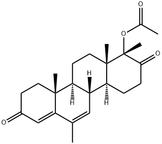 醋酸甲地孕酮EP杂质C 结构式