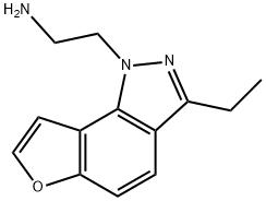 1H-Furo[2,3-g]indazole-1-ethanamine,3-ethyl-(9CI)|