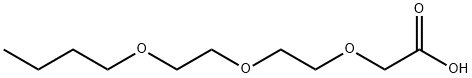 丁醇聚醚-3 羧酸, 75427-76-8, 结构式