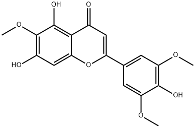 6-甲氧基苜蓿素,76015-42-4,结构式