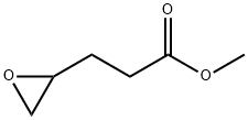 2-Oxiranepropanoic acid, methyl ester Struktur