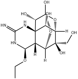 (8S)-4-O-Ethyltetrodotoxin Struktur