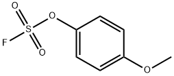Fluorosulfuric acid 4-methoxyphenyl ester Struktur