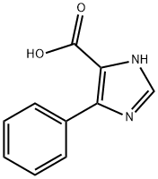 4-苯基-1H-咪唑-5-羧酸, 802052-58-0, 结构式