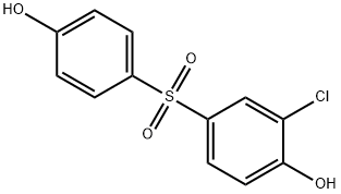 氯双酚S, 80396-77-6, 结构式