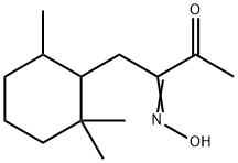 2,?3-?Butanedione, 1-?(2,?2,?6-?trimethylcyclohexyl)?-?, 2-?oxime Struktur