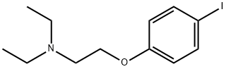 Ethanamine, N,N-diethyl-2-(4-iodophenoxy)- Struktur