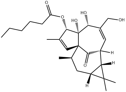 INGENOL 3-HEXANOATE, 83036-61-7, 结构式