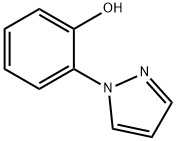 2-(1H-吡唑-1-基)苯酚, 83430-97-1, 结构式