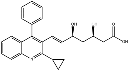 匹伐他汀杂质2 结构式
