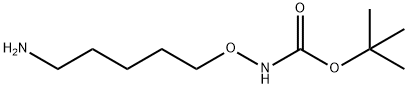 Carbamic acid, [(5-aminopentyl)oxy]-, 1,1-dimethylethyl ester (9CI) Structure